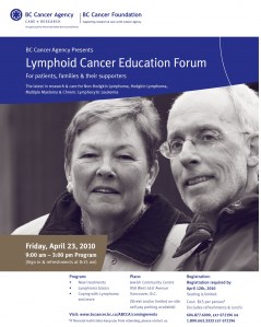 BC Cancer Agency’s Lymphoid Cancer Education Forum