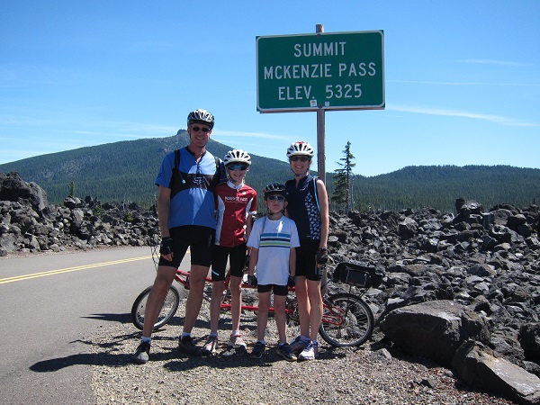 Sarah Roth and her family