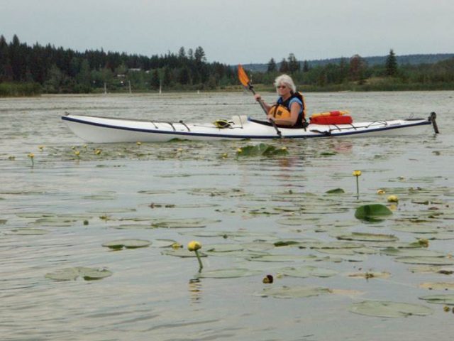 Sarah Sample Kayaking