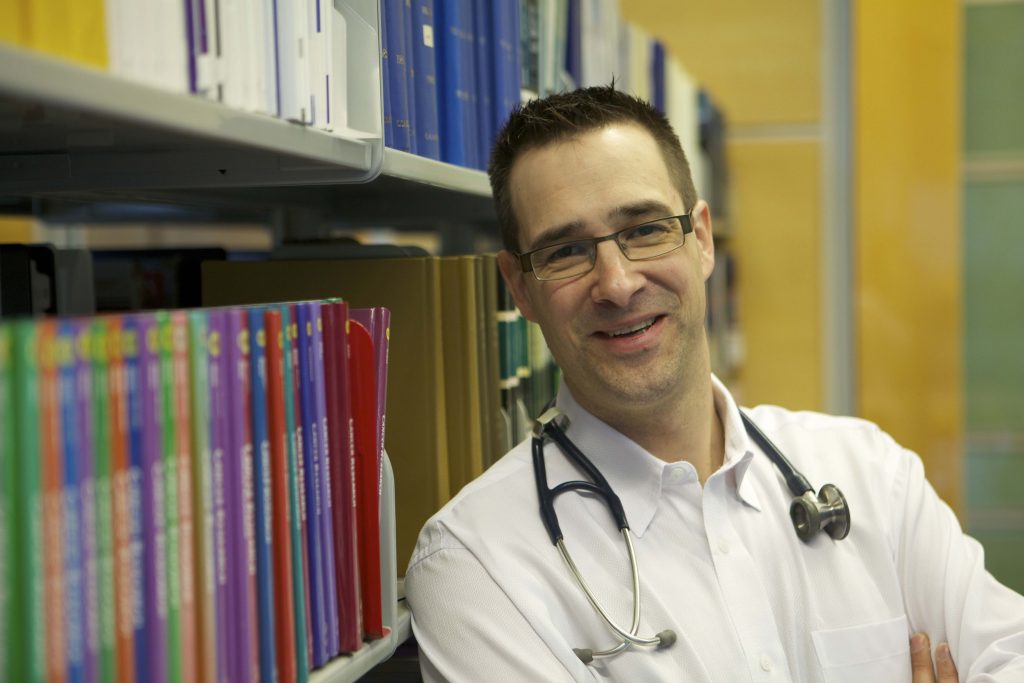 Dr. Bernie Eigl, medical oncologist and provincial director of clinical trials at BC Cancer