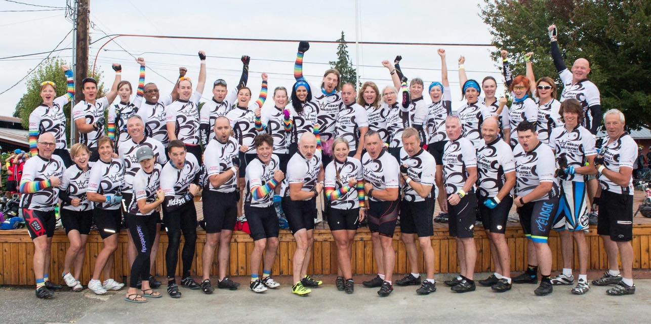The Wheelin’ Warriors of the North, a Ride to Conquer Cancer team