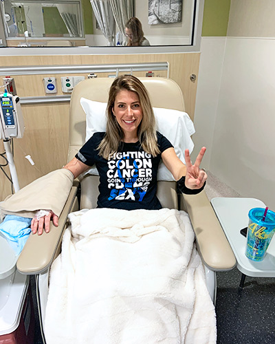 Catherine Perka is a supporter of Colorectal Cancer Awareness Month