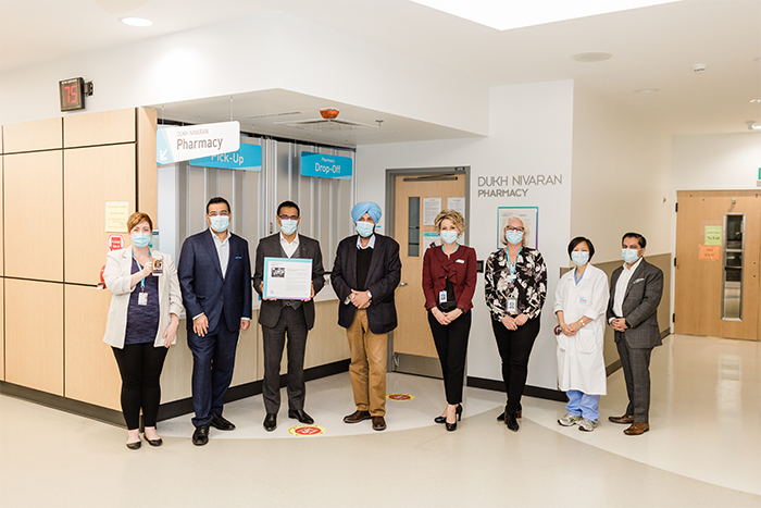 Unveiling of the Dukh Nivaran Pharmacy at BC Cancer – Surrey