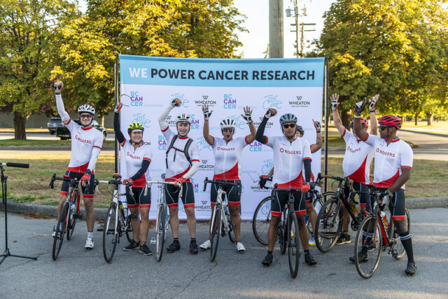 Team Rogers is participating in the Tour de Cure to advance cancer research and treatment