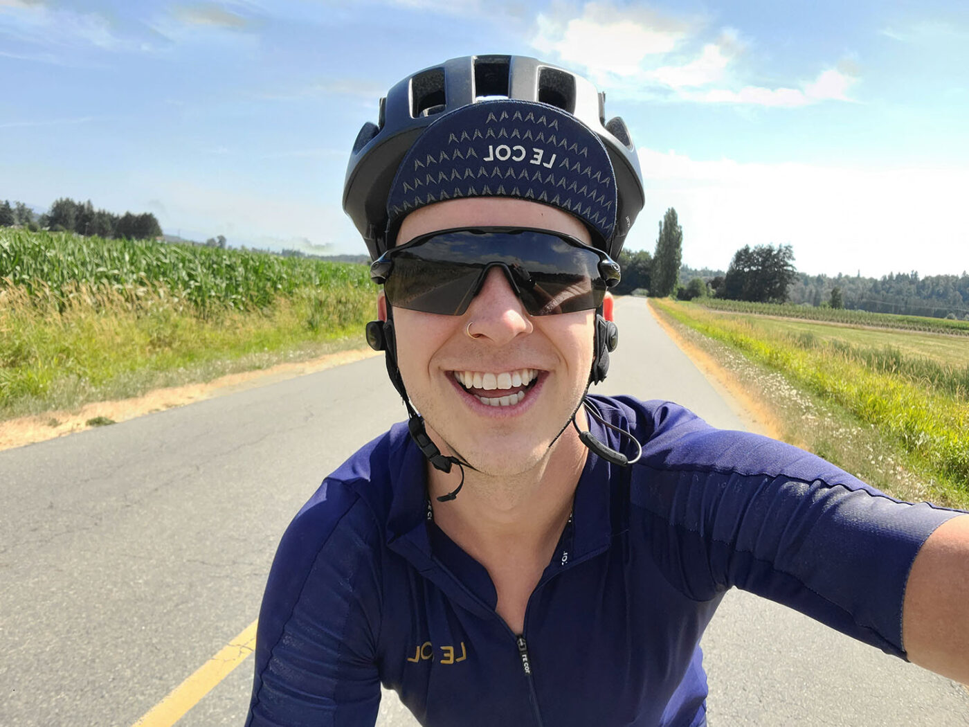 Sean Dalin fundraising for the Tour de Cure, BC Cancer Foundation