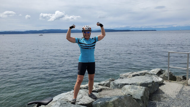 Suzi Wiebe, Team CTV - BC Cancer Foundation Tour de Cure