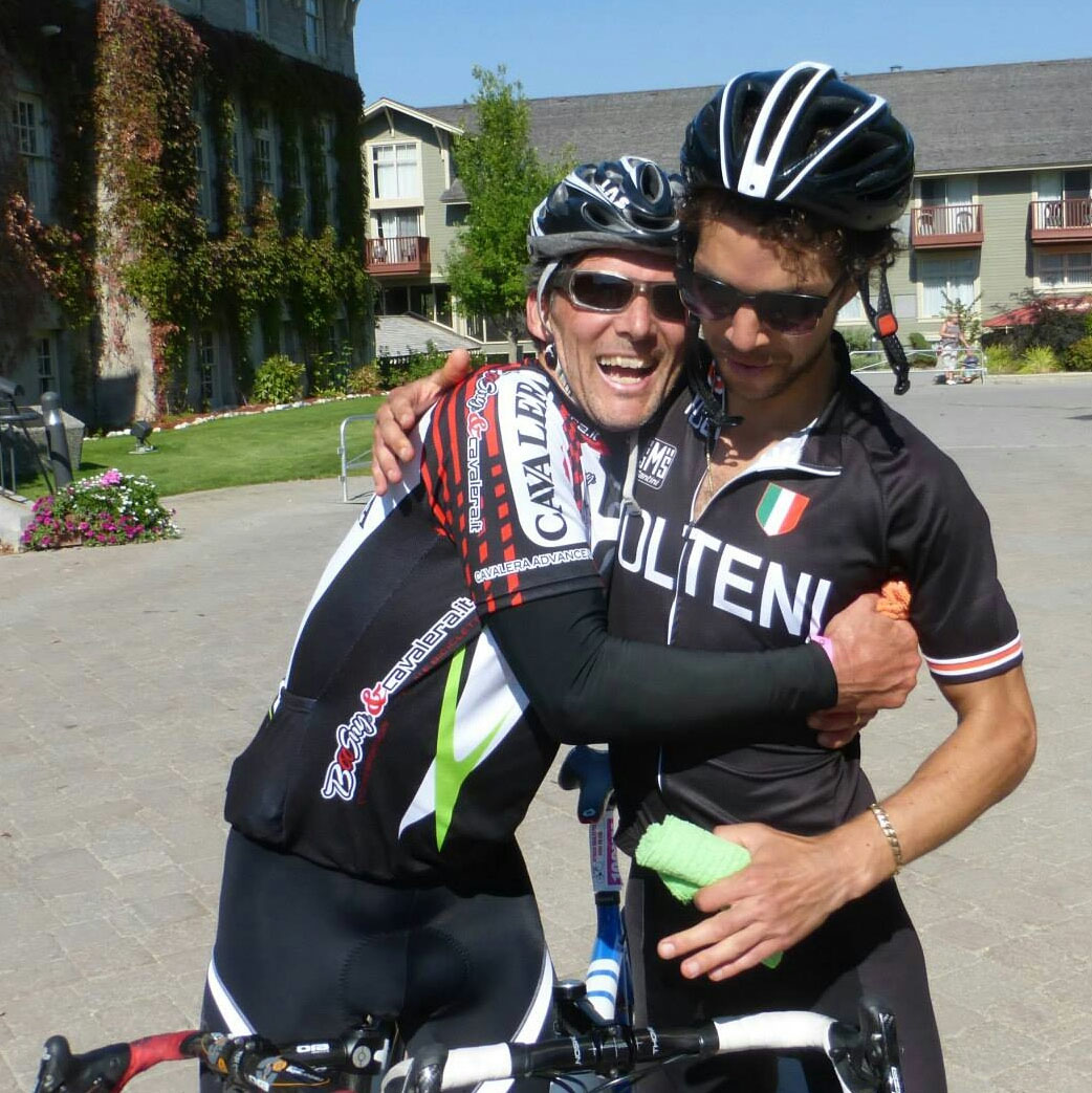 Kevin Witzke decided to ride in the Tour de Cure to spread a message about early cancer detection