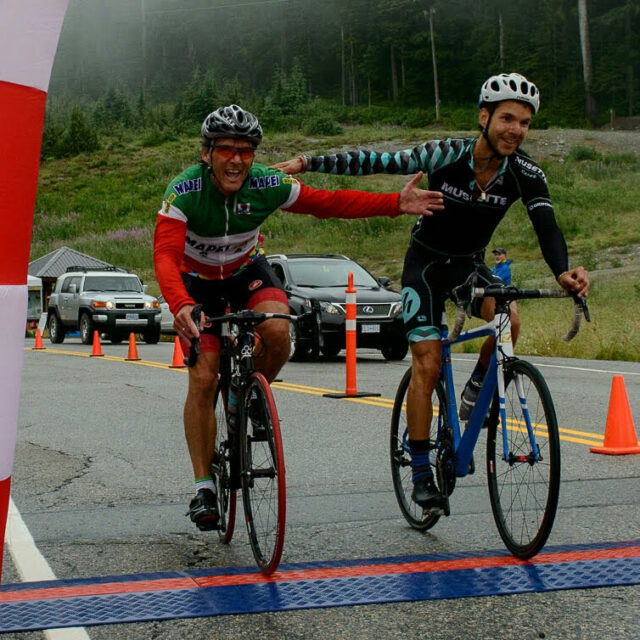 Kevin & Nicholas Witzke at the BC Cancer Foundation Tour de Cure