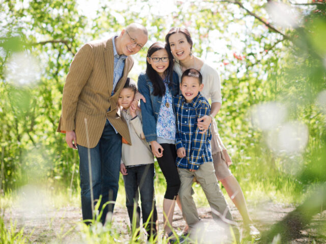 Libby Yu, Clifford So and family