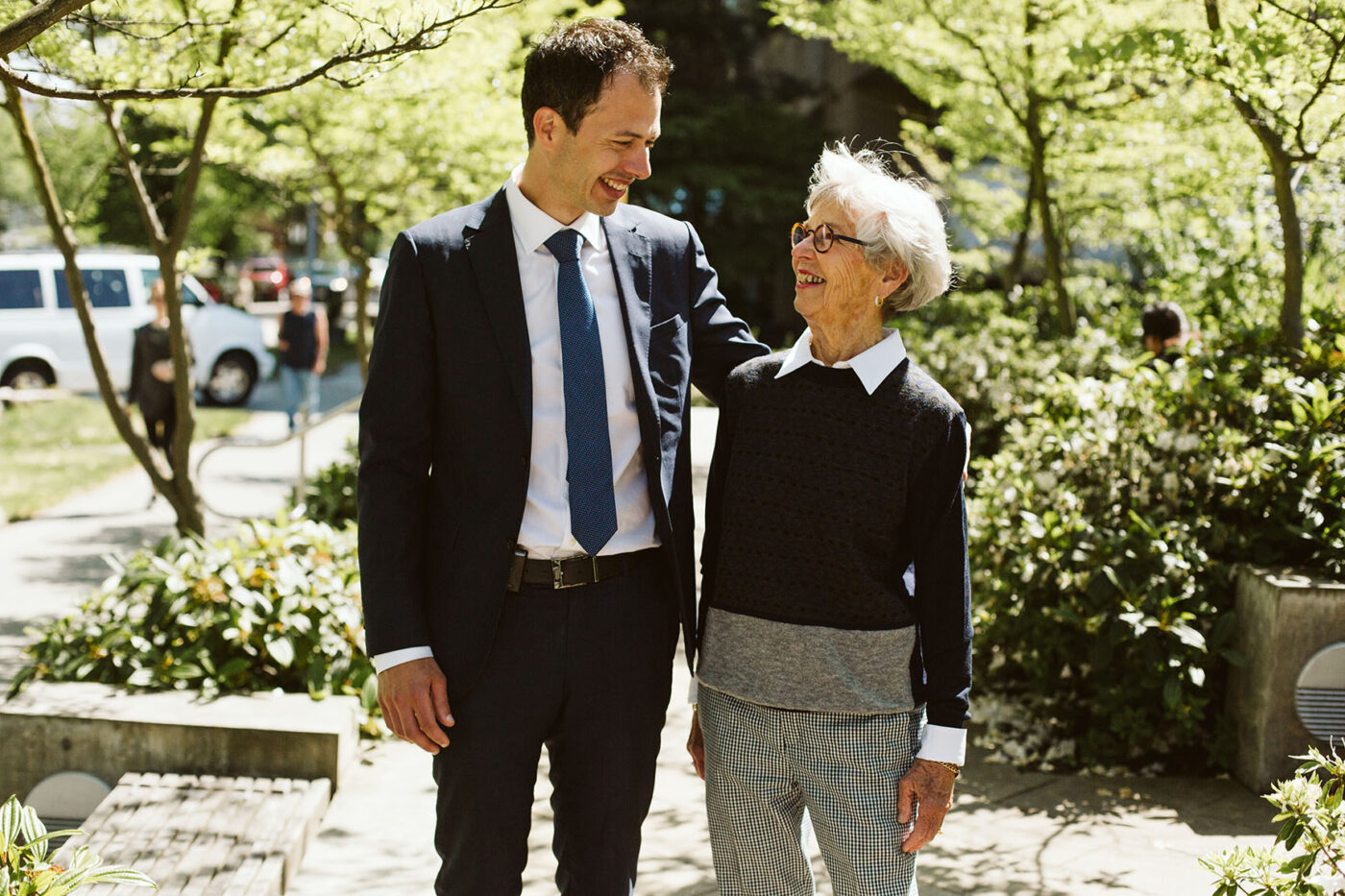 Dr. Dan Renouf and Judy Hager