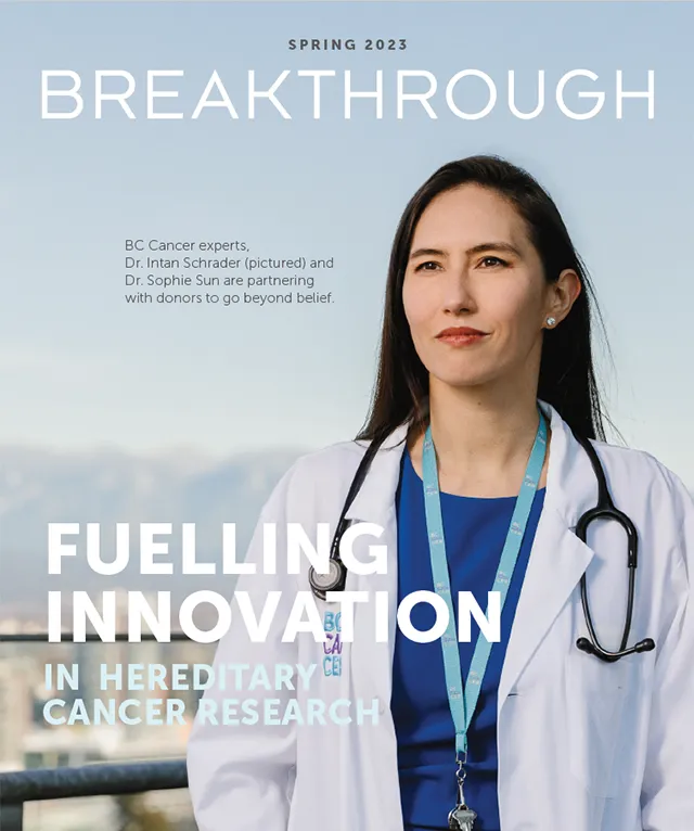 Breakthrough Magazine Cover - Spring 2023