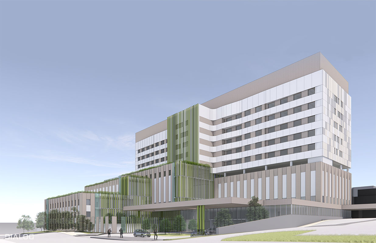 BC Cancer – Burnaby rendering
